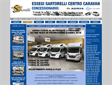 Tablet Screenshot of essegisartorelli.net